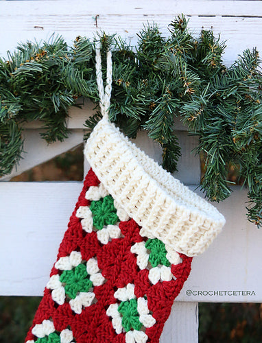 SeaSpun Beginner Crochet Class - Ye Olde Christmas Stocking