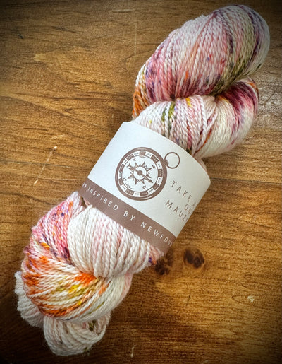 SeaSpun - Take A Trot On A Mauzy Day - Hand Dyed Yarn Inspired By Newfoundland Scenery