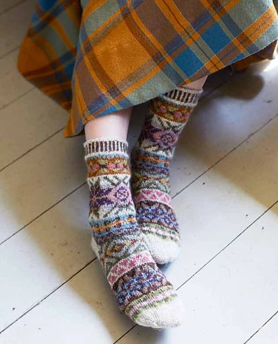 SeaSpun Intermediate Knitting Classes - Lupin Socks