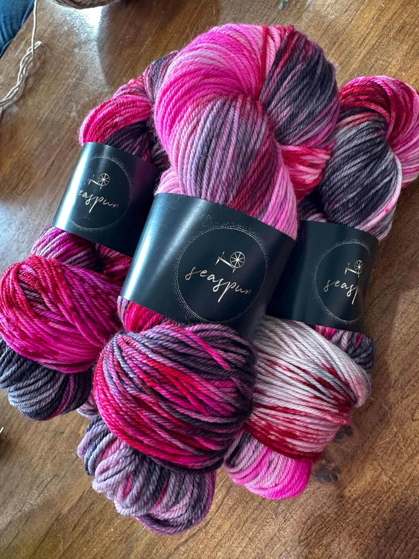 SeaSpun - Take A Trot On A Mauzy Day - Hand Dyed Yarn Inspired By Newfoundland Scenery