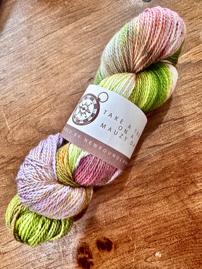 SeaSpun - Take A Trot On A Mauzy Day - Hand Dyed Yarn Inspired By Newfoundland Scenery