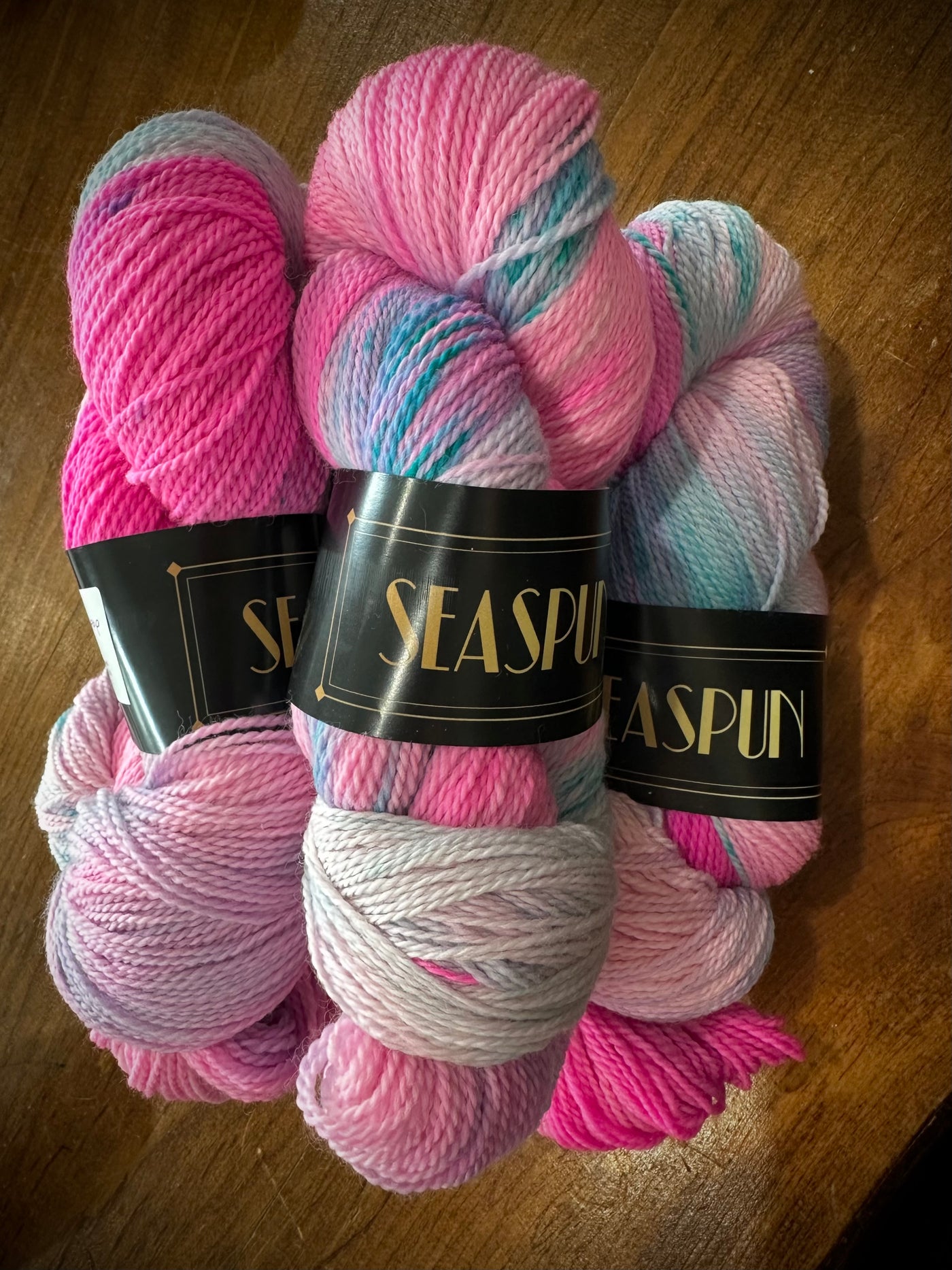 SeaSpun - Take A Trot On A Mauzy Day - Hand Dyed Yarn Inspired By Newfoundland Scenery