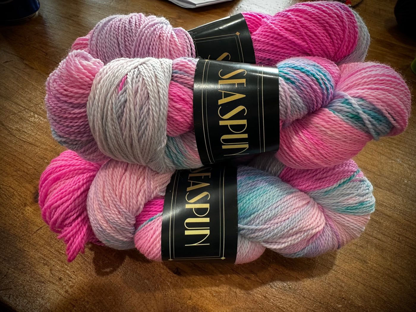 SeaSpun - Take A Trot On A Mauzy Day - Hand Dyed Yarn Inspired By Newfoundland Scenery