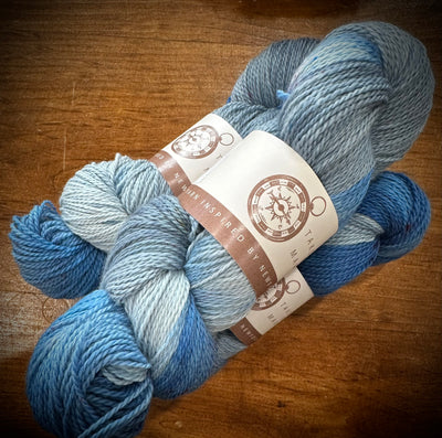 SeaSpun - Take A Trot On A Mauzy Day - Hand Dyed Yarn Inspired By Newfoundland Scenery