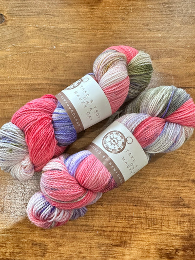 SeaSpun - Take A Trot On A Mauzy Day - Hand Dyed Yarn Inspired By Newfoundland Scenery