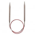 ChiaoGoo Premium Stainless Steel Knit Red Circular 16" (40 cm)