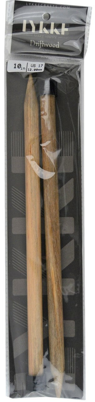 Lykke - Driftwood Straight Needles