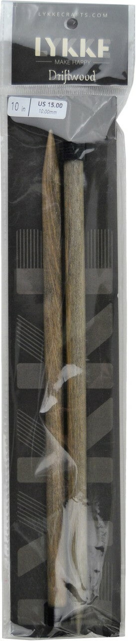 Lykke - Driftwood Straight Needles
