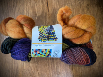 Fleece Artist Wonder Woolen - Woolen Thrum Mitts - Fleece Artist