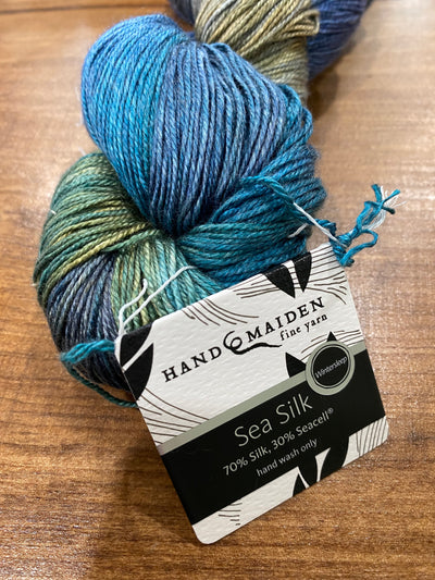 Hand Maiden - Swiss Mountain Sea Silk - 70% Silk 30% Seacell