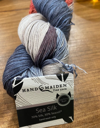 Hand Maiden - Swiss Mountain Sea Silk - 70% Silk 30% Seacell