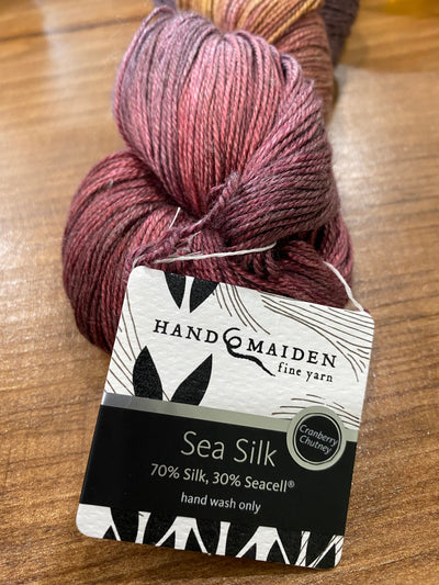 Hand Maiden - Swiss Mountain Sea Silk - 70% Silk 30% Seacell