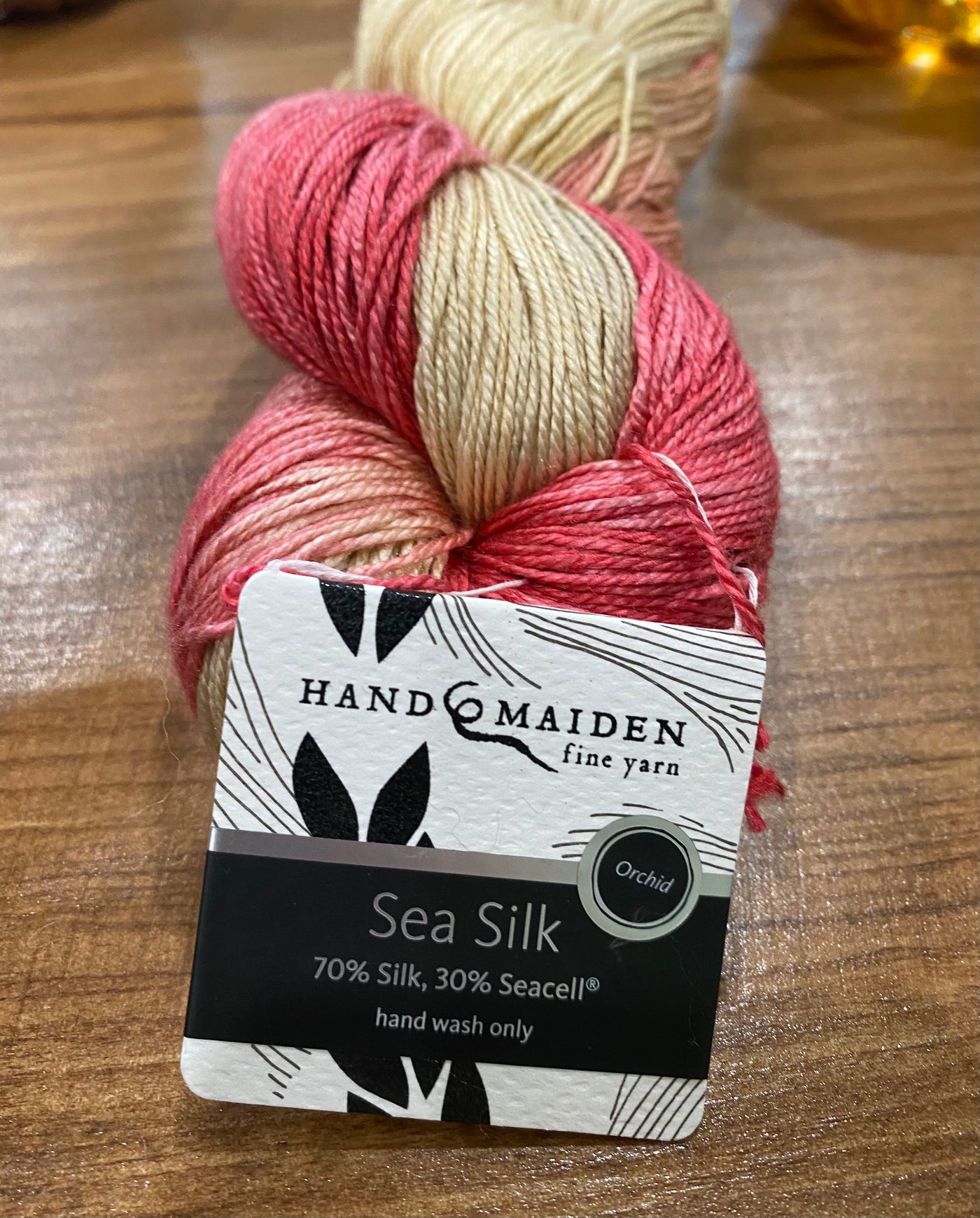 Hand Maiden - Swiss Mountain Sea Silk - 70% Silk 30% Seacell