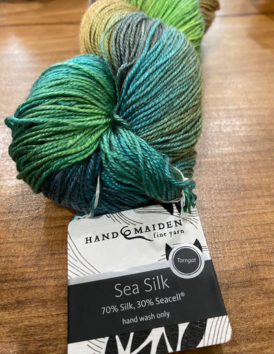 Hand Maiden - Swiss Mountain Sea Silk - 70% Silk 30% Seacell