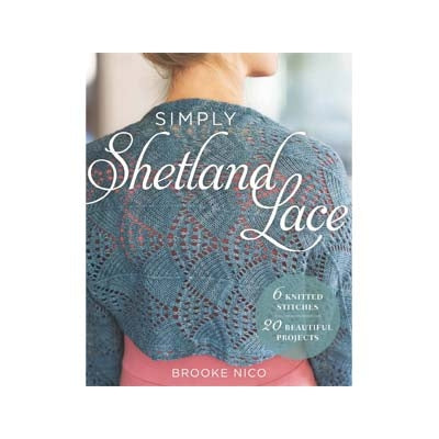 Simply Shetland Lace - Book by Brooke Nico