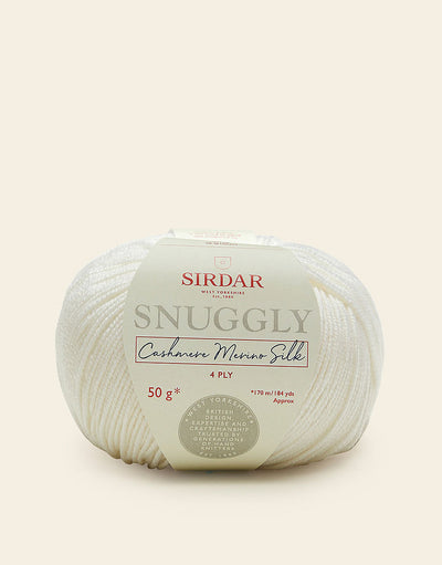 Sirdar Snuggly Merino Silk 4-ply Fingering Weight