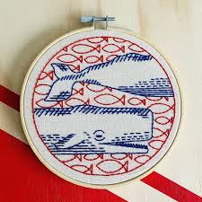 Hook Line & Tinker Embroidery Kit