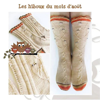 Biscotte Yarns - Owl Sock Kit