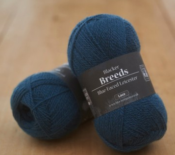 Blacker Yarns Pure Blue-faced Leicester Laceweight 2-ply