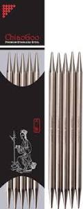 ChiaoGoo Stainless Steel Double Point 6" (15 cm) Needles